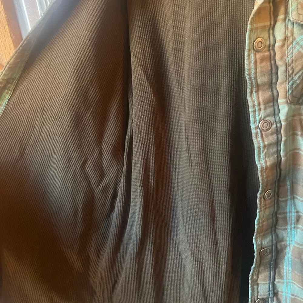 Prana Plaid Men's Jacket - Picture 8 of 9